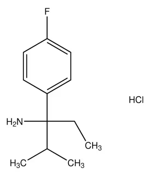 4-Methyl-2-pentanamine hydrochloride structure, CAS 71776-70-0