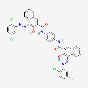 Pigment Red 166 structure, CAS 71819-52-8