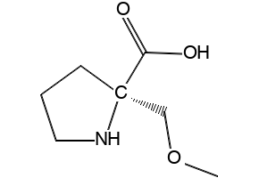 (R)-1-(2-Aminoacetyl)pyrrolidine-2-carboxylic acid structure, CAS 71884-56-5