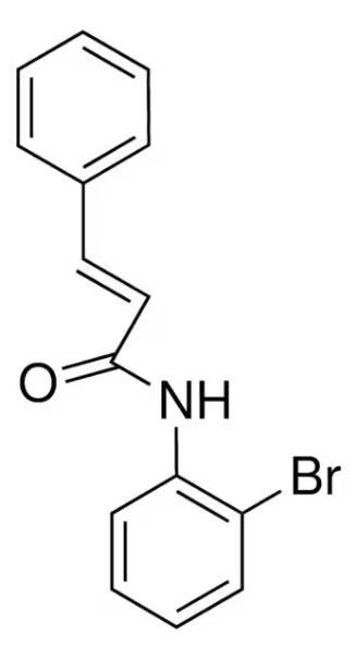 N-(2-Bromophenyl)cinnamamide structure, CAS 71910-51-5