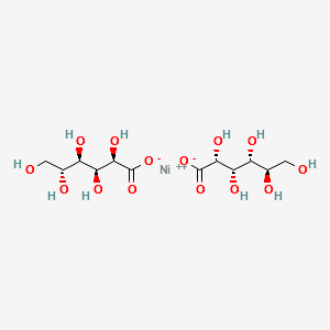 Nickel gluconate structure, CAS 71957-07-8