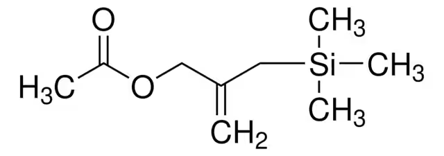 2-(Trimethylsilylmethyl)allyl acetate structure, CAS 72047-94-0