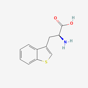 3-Benzo[b]thiophen-3-yl-L-alanine structure, CAS 72120-71-9