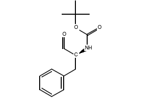N-Boc-L-phenylalaninal structure, CAS 72155-45-4