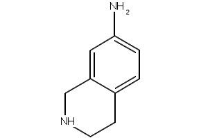 7-Amino-1,2,3,4-tetrahydroisoquinoline structure, CAS 72299-68-4