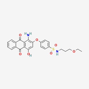 Disperse Red 92 structure, CAS 72363-26-9