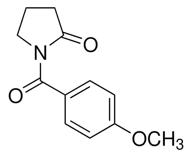 Aniracetam structure, CAS 72432-10-1