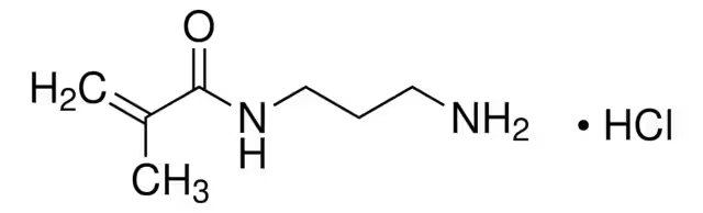 N-(3-Aminopropyl)methacrylamide hydrochloride structure, CAS 72607-53-5