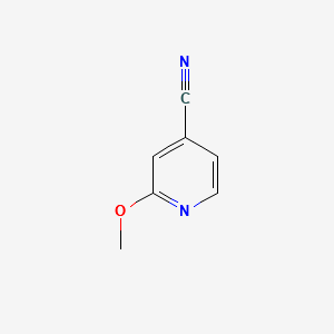 4-Cyano-2-methoxypyridine structure, CAS 72716-86-0