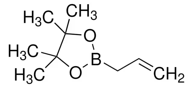 Allylboronic acid pinacol ester structure, CAS 72824-04-5
