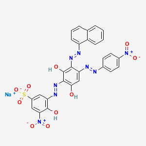 Acid Brown 348 structure, CAS 72827-72-6