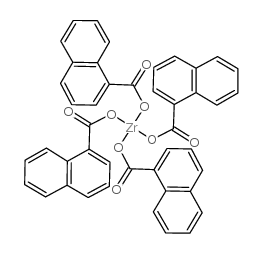 Zirconium naphthenate structure, CAS 72854-21-8