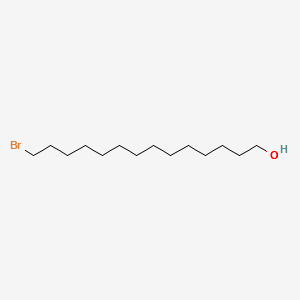14-Bromotetradecanol structure, CAS 72995-94-9