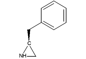 (S)-2-Benzylaziridine structure, CAS 73058-30-7