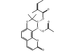 Praeruptorin A structure, CAS 73069-25-7