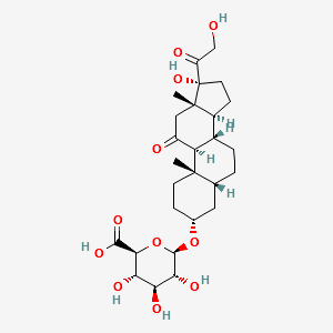 Tetrahydro Cortisone Glucuronide structure, CAS 26312-91-4