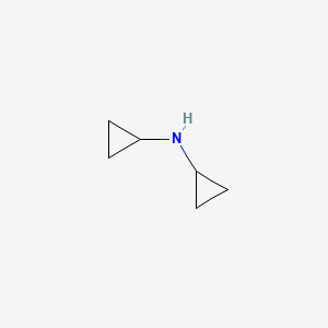 Dicyclopropylamine structure, CAS 73121-95-6