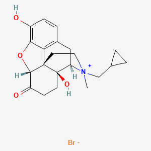 Methylnaltrexone bromide structure, CAS 73232-52-7