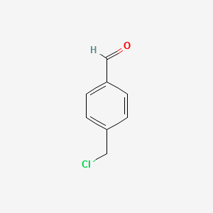 4-(Chloromethyl)benzaldehyde structure, CAS 73291-09-5