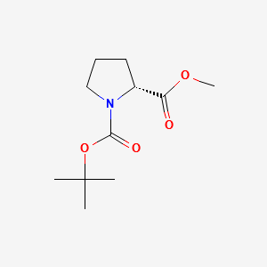 Boc-D-Proline methyl ester structure, CAS 73323-65-6
