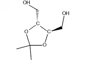 (-)-2,3-O-Isopropylidene-D-threitol structure, CAS 73346-74-4