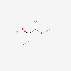 (S)-Methyl-2-hydroxybutanoate structure, CAS 73349-08-3