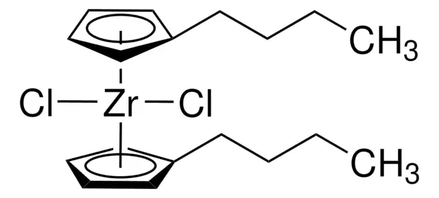Bis(n-butylcyclopentadienyl)zirconium dichloride structure, CAS 73364-10-0