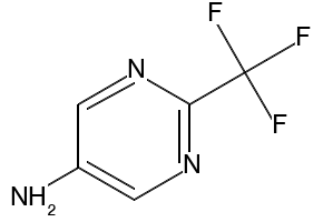 5-Amino-2-(trifluoromethyl)pyrimidine structure, CAS 73418-87-8