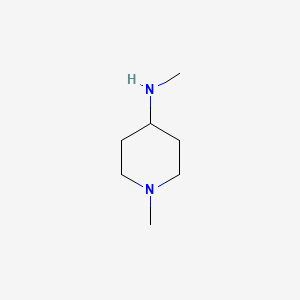 1-Methyl-4-(methylamino)piperidine structure, CAS 73579-08-5