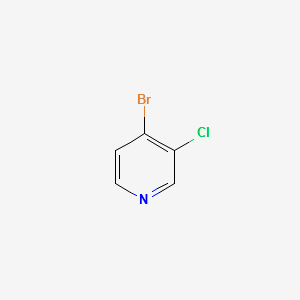 4-Bromo-3-chloropyridine structure, CAS 73583-41-2