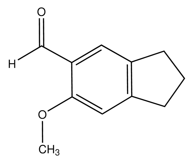 6-Methoxy-5-indanecarbaldehyde structure, CAS 73615-83-5