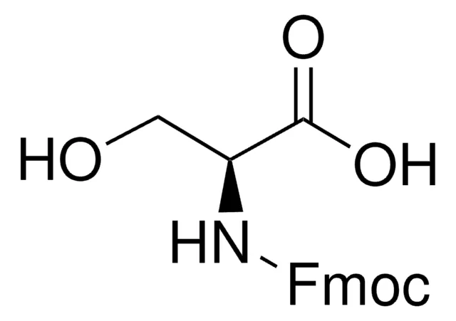 Fmoc-L-Serine structure, CAS 73724-45-5