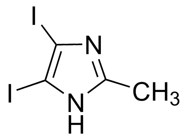 4,5-Diiodo-2-methylimidazole structure, CAS 73746-44-8