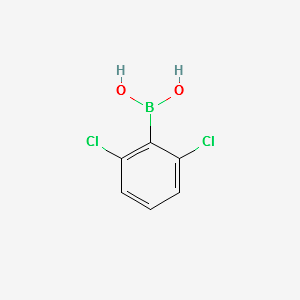 2,6-Dichlorophenylboronic acid structure, CAS 73852-17-2