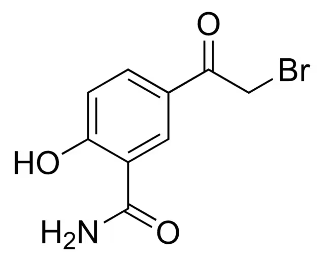 5-Bromoacetyl salicylamide structure, CAS 73866-23-6