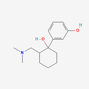 O-Desmethyltramadol structure, CAS 73986-53-5