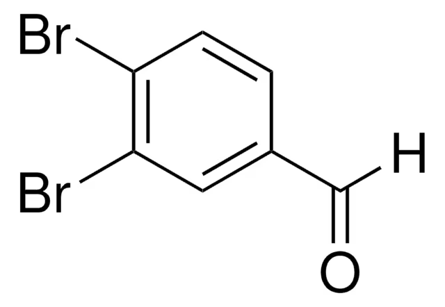 3,4-Dibromobenzaldehyde structure, CAS 74003-55-7