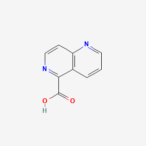 [1,6]Naphthyridine-5-carboxylic acid structure, CAS 74048-24-1