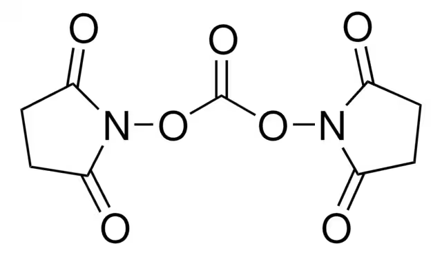 N,N'-Disuccinimidyl carbonate structure, CAS 74124-79-1