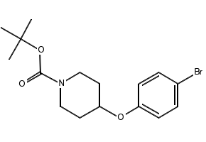 4-(4-Bromophenoxy)piperidine structure, CAS 74130-05-5