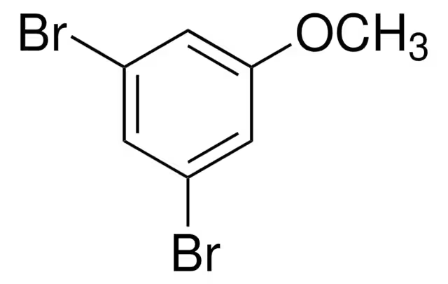 3,5-Dibromoanisole structure, CAS 74137-36-3