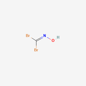 Dibromoformaldoxime structure, CAS 74213-24-4
