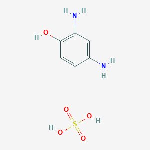 2,4-Diaminophenol sulfate structure, CAS 74283-34-4