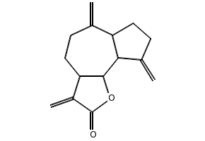 Dehydrocostuslactone structure, CAS 74299-48-2