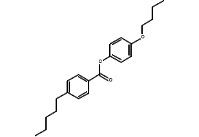 4-Pentylphenyl 4-pentylbenzoate structure, CAS 74305-48-9