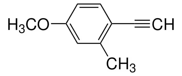 1-Ethynyl-4-methoxy-2-methylbenzene structure, CAS 74331-69-4