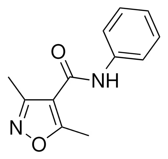 3,5-Dimethyl-4-isoxazolecarboxamide structure, CAS 74356-30-2