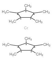 Bis(pentamethylcyclopentadienyl)chromium structure, CAS 74507-61-2