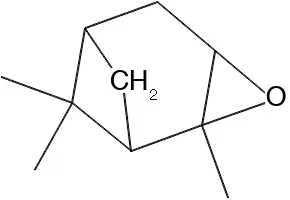 alpha-Pinene oxide structure, CAS 74525-43-2