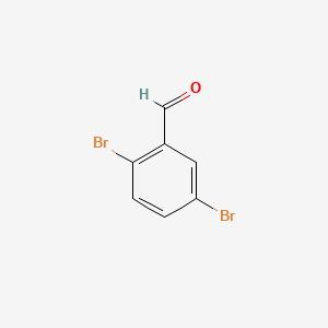 2,5-Dibromobenzaldehyde structure, CAS 74553-29-0